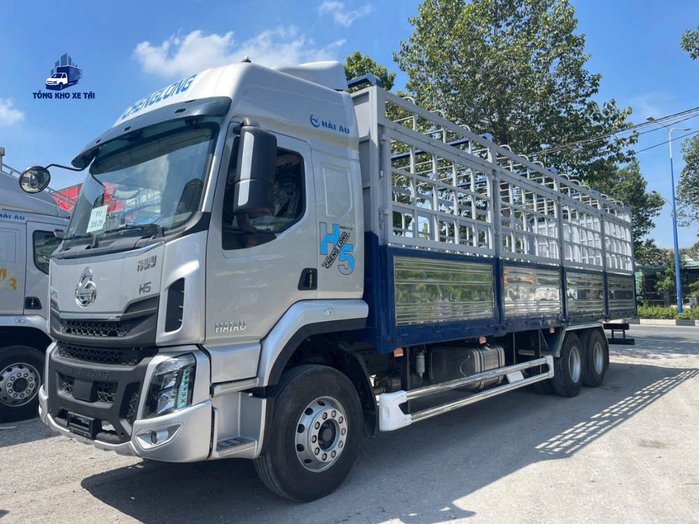 CHENGLONG 3 CHÂN H5 CẦU LẾT THÙNG MUI BẠT DÀI 9.9M - 2025
